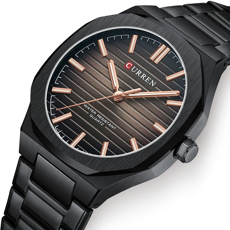 Men's Modern Style Steel Watch