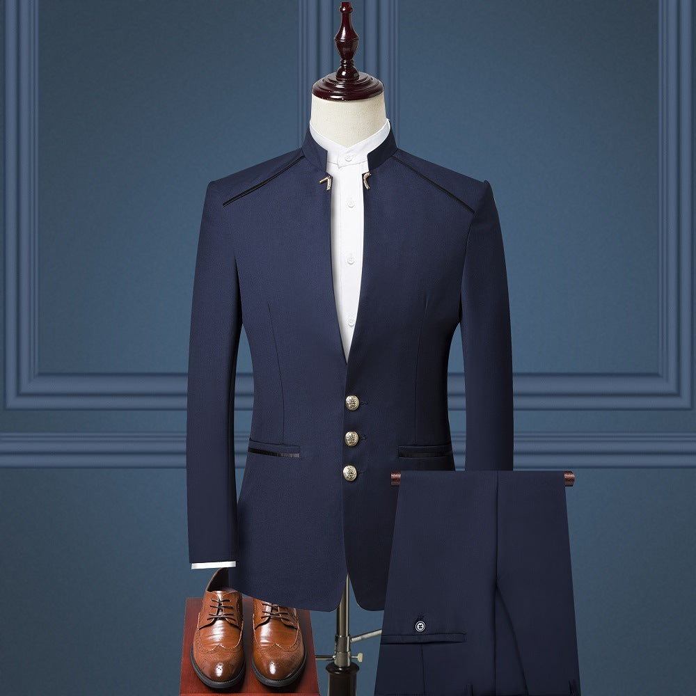 Men's Three-Peces Suit British Style