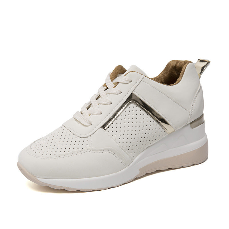 Women's Sneakers With Heel Casual