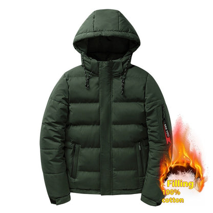 Men's Winter Jacket With Cotton