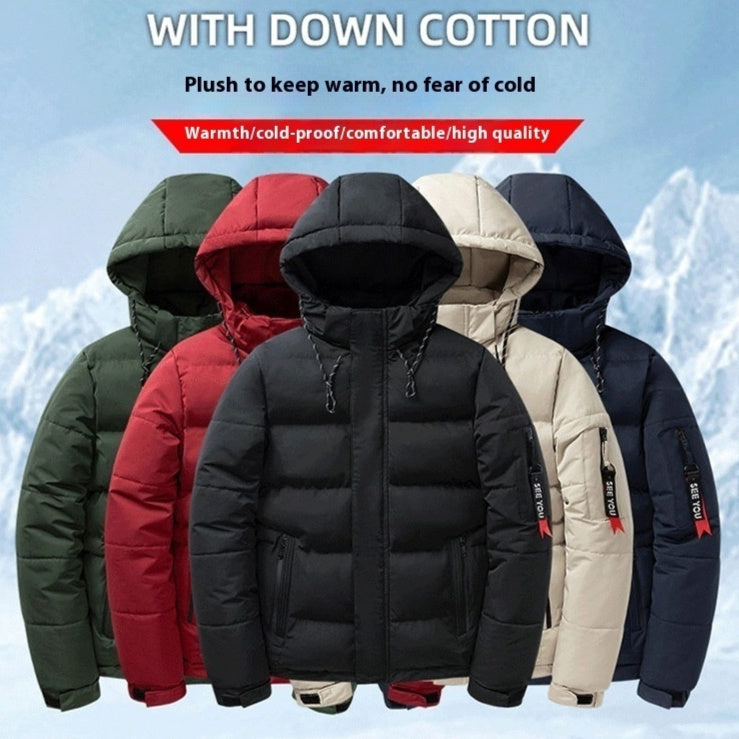 Men's Winter Jacket With Cotton