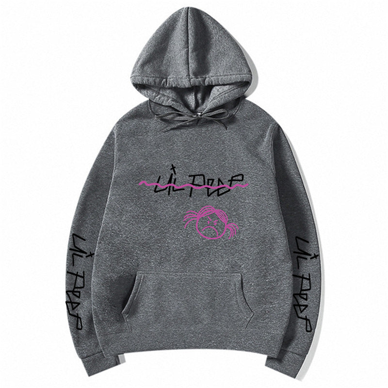 Lil Peep Print Hoodie