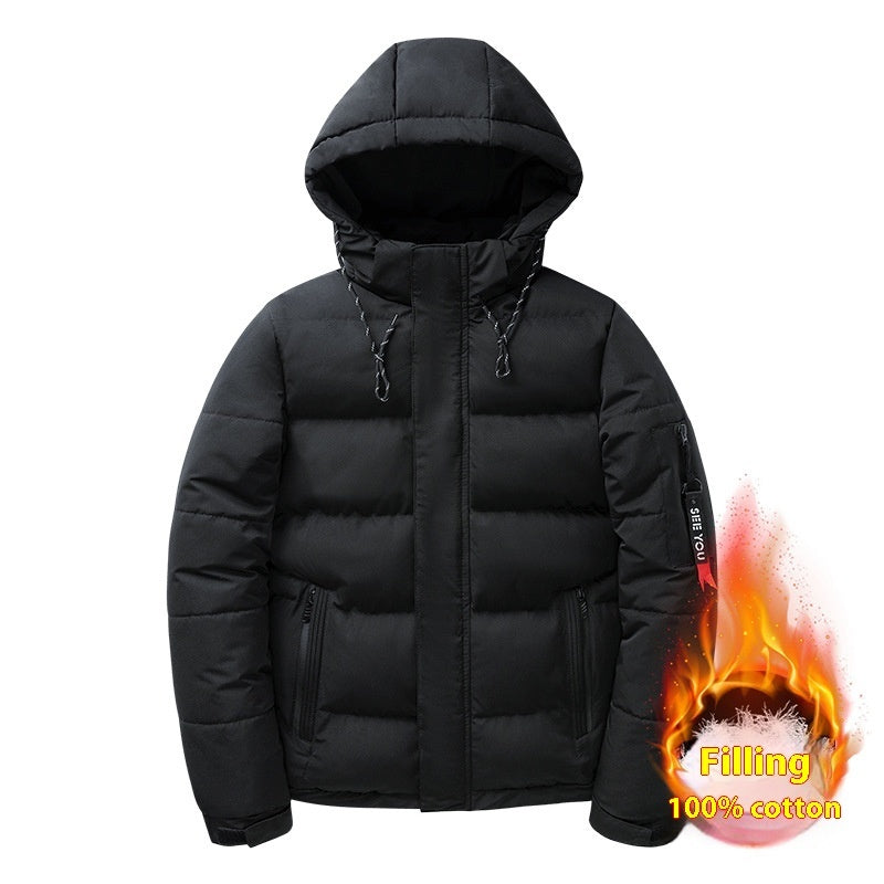 Men's Winter Jacket With Cotton