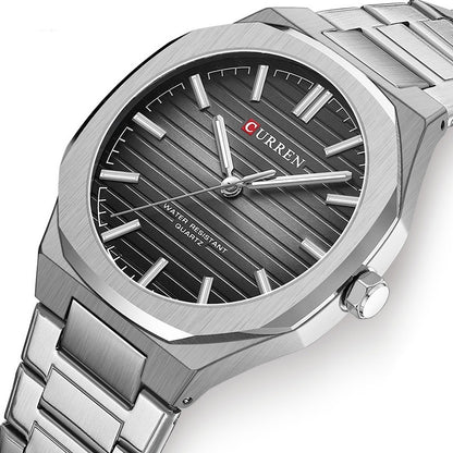 Men's Modern Style Steel Watch