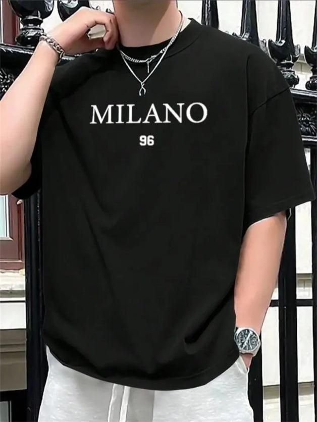 T-Shirt With Milano Print