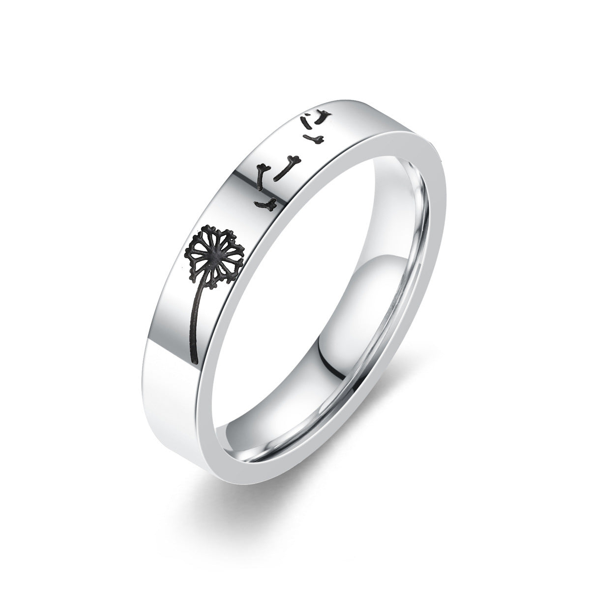 Rotatable S925 Silver Ring