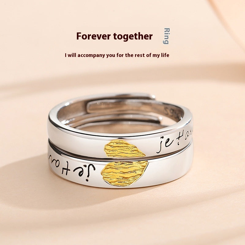 Adjustable Couple Love Rings For Men's And Women's