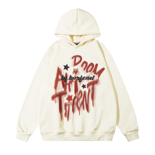 Graffiti Print Hoodie