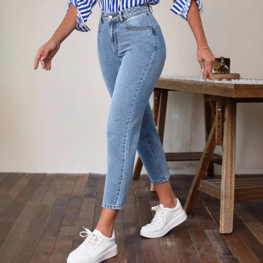 Women's High-Waisted Skinny Jeans