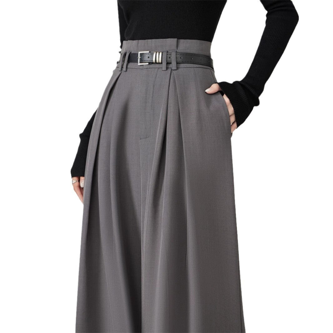 Women's High-Waisted Wide-Leg Pants