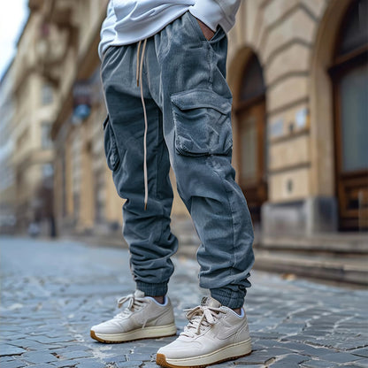 Autumn Retro Cargo Pants