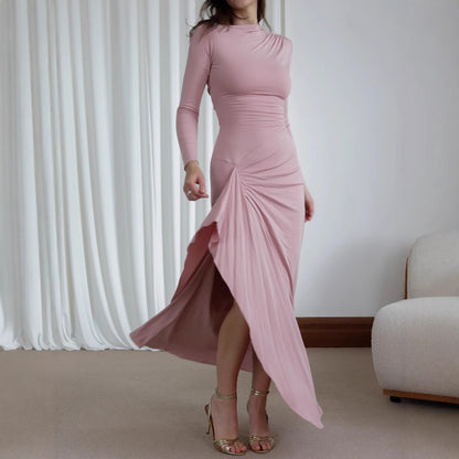 Slim-fitting Long-Sleeved Dress For Women