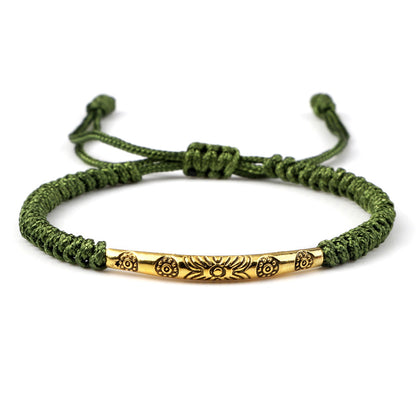 Adjustable Rope Bracelet For Women's & Men's