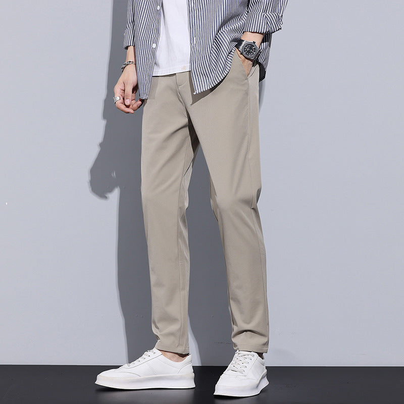 Casual Straight Slim Men's Pants