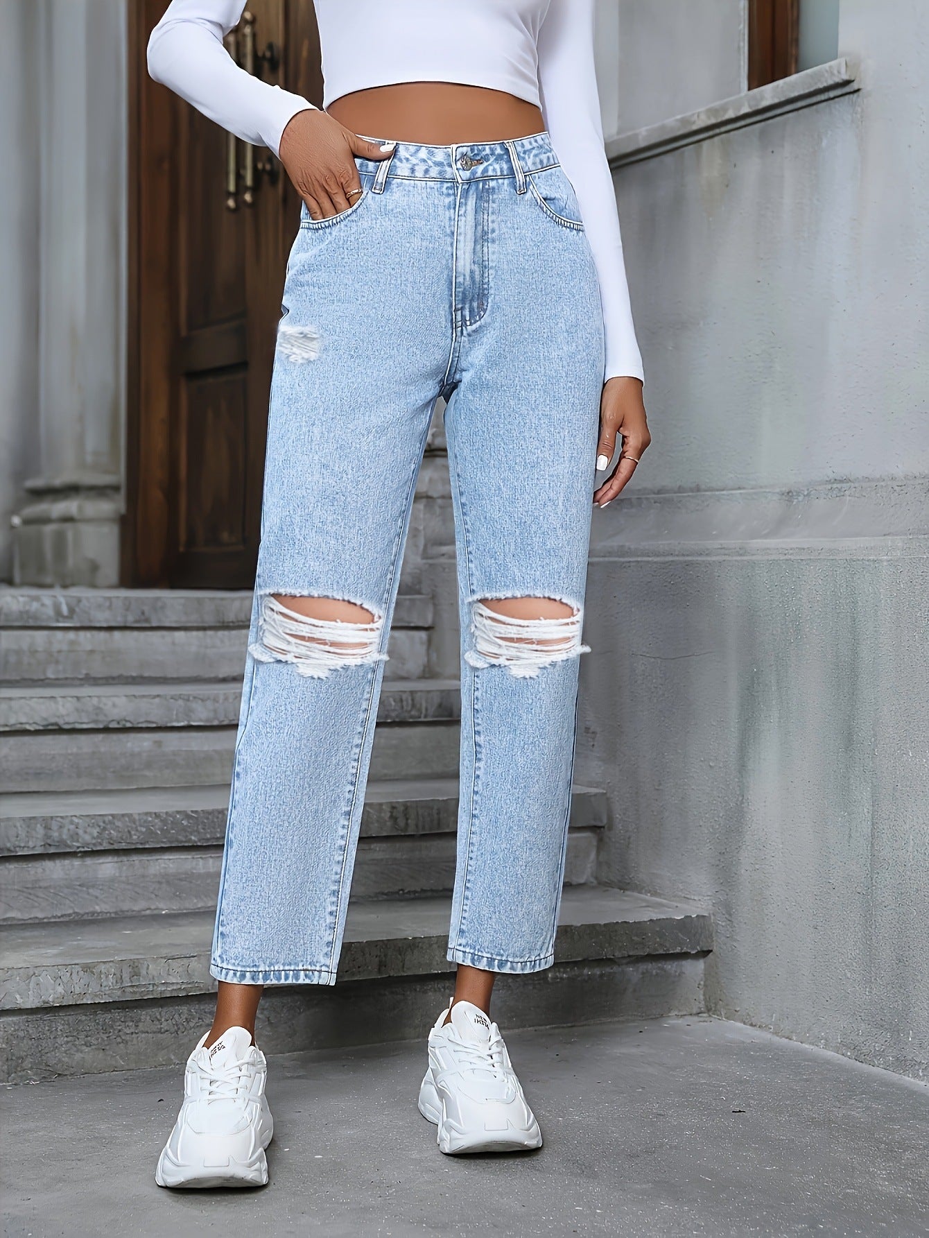 Women's Casual Jeans Denim