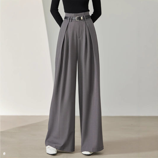 Women's High-Waisted Wide-Leg Pants