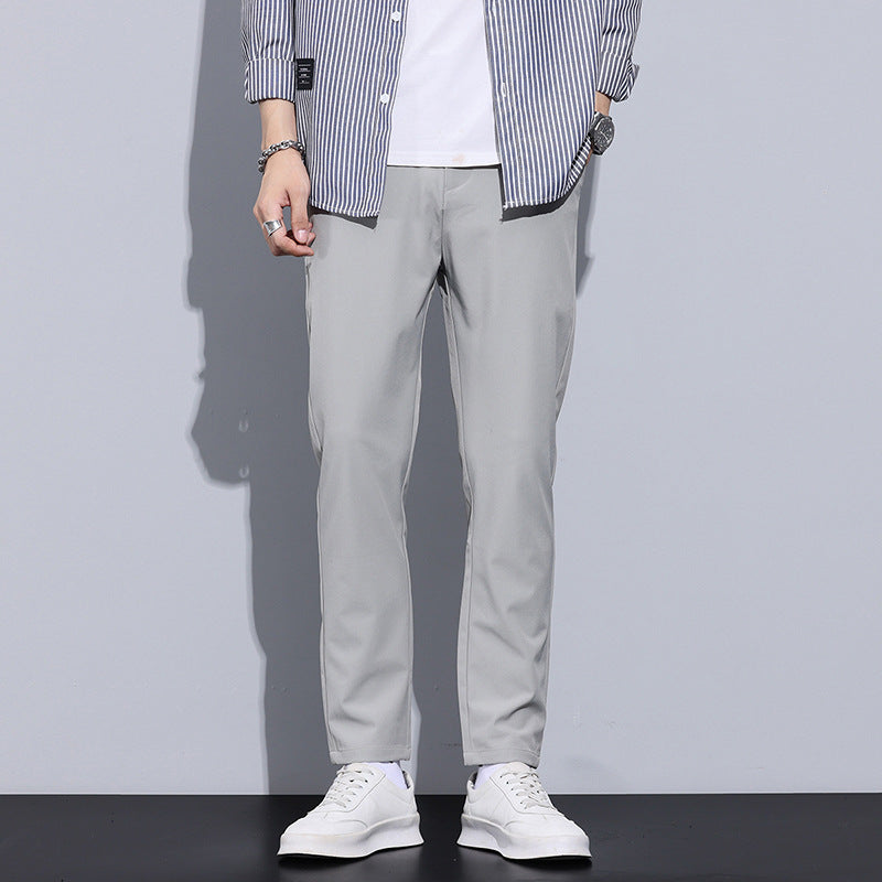 Casual Straight Slim Men's Pants