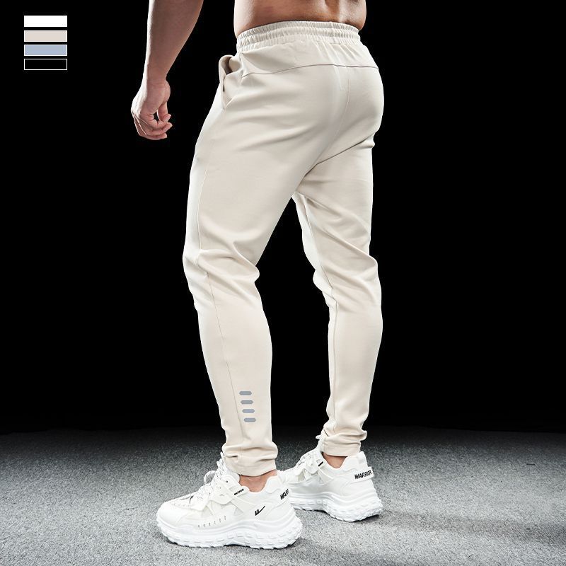 Pantaloni de fitness cu elastic pentru bărbați