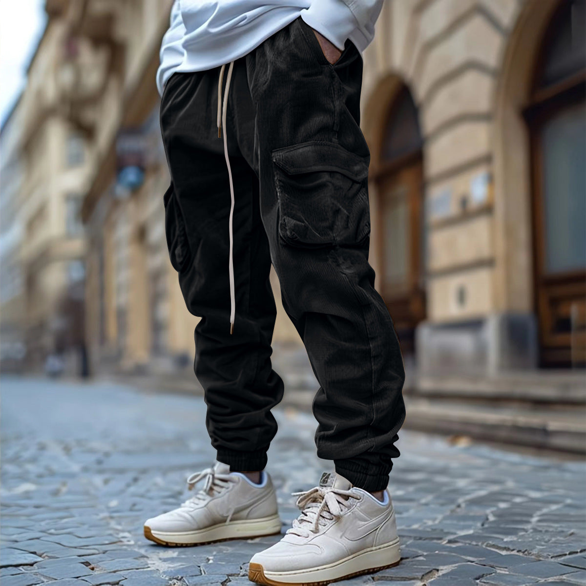 Autumn Retro Cargo Pants