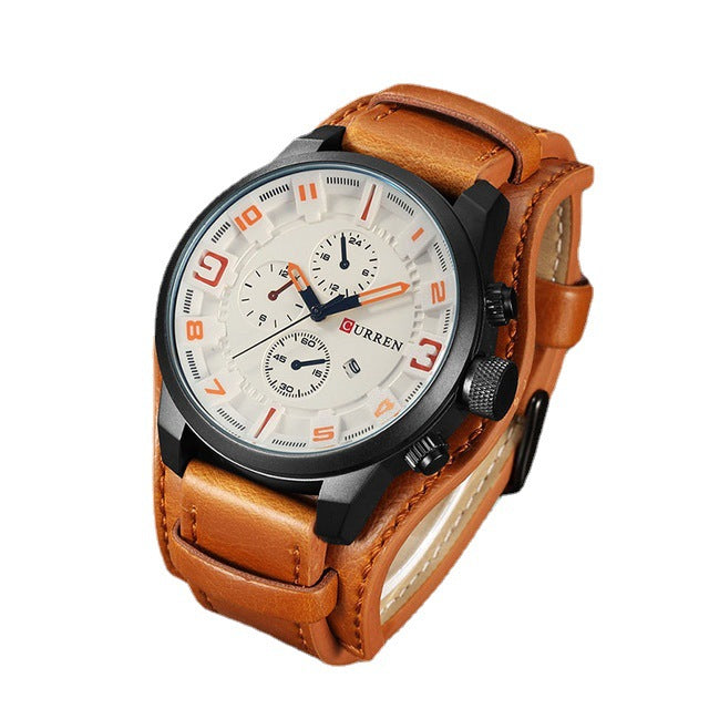 Curren Quartz Watch For Men's