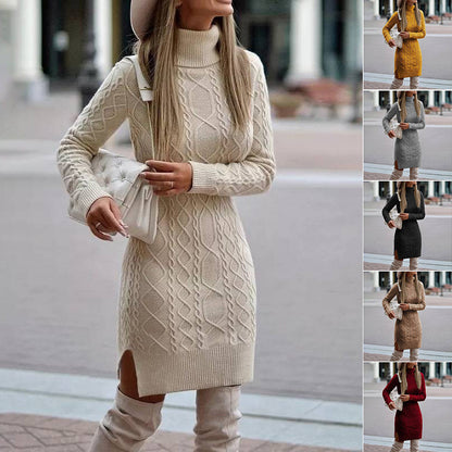 Women's Winter Collar Dress