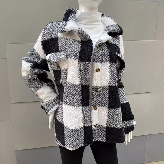 Women's Checkered Jacket