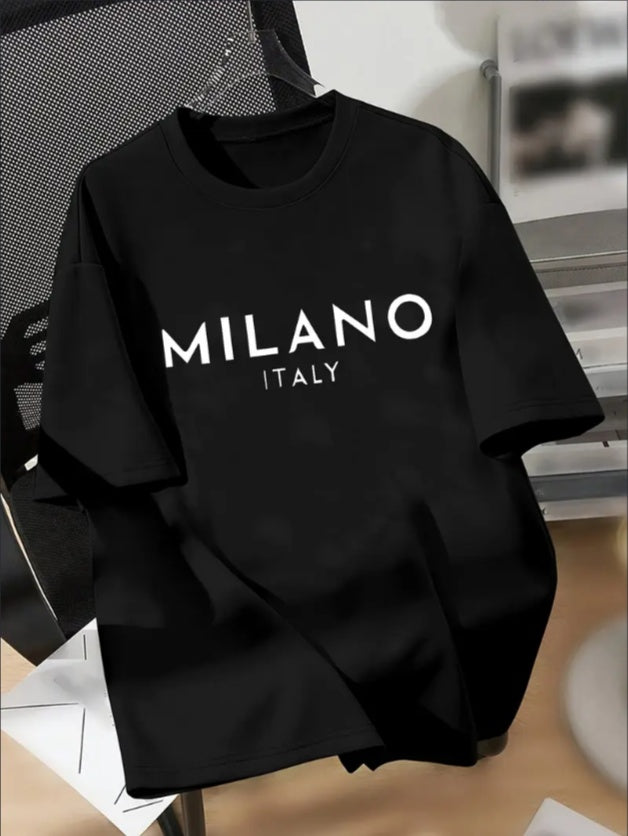 T-shirt With Milano Print