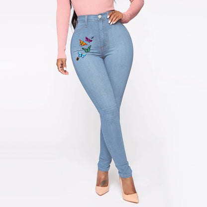 Women's High Waist Jeans