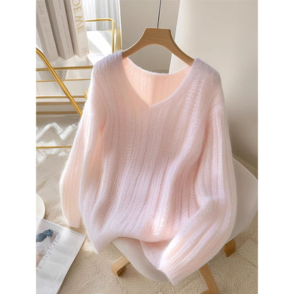 V-neck Soft Sweater