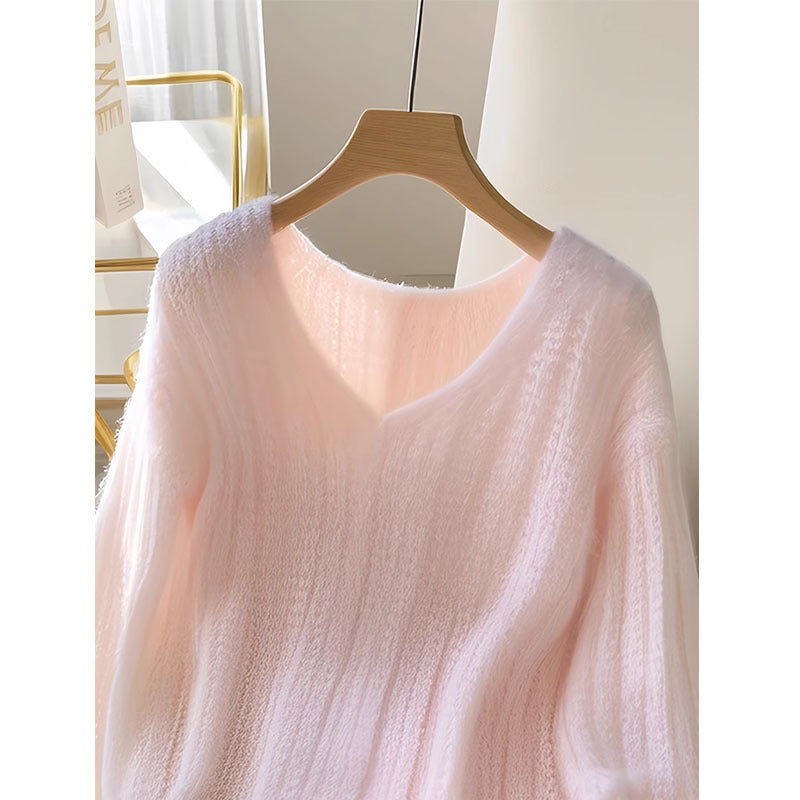 V-neck Soft Sweater