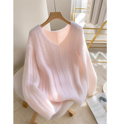 V-neck Soft Sweater