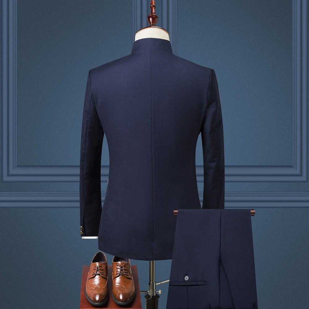 Men's Three-Peces Suit British Style